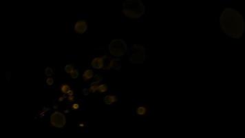 bokeh scintille in ultra slow motion (1.500 fps) - bokeh scintille 001 fantasma video