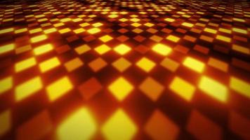 Abstract 3d Glowing Patterns Mosaic Background video