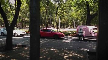 Zeitraffer der Straßen von Mexiko-Stadt video