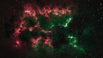 brillar movimiento de partículas de estrellas brillantes en la luz de las estrellas video