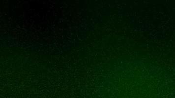 Green particle motion starlight space nebula in galaxy video