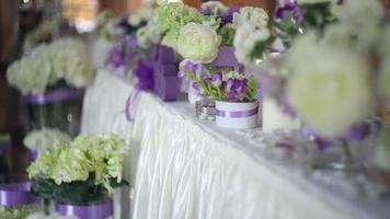 fleurs de mariage video