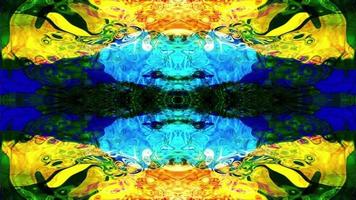 Abstract Rorschach Imagery Forms and Flows video
