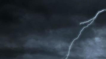 Animated Lightning Storm Background  video