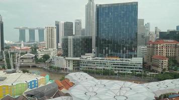 Singapore City Skyline video