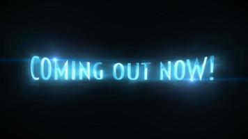 Scifi Movie Trailer Coming Out Now Text Reveal