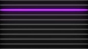 Abstract Light Neon On Black Background video