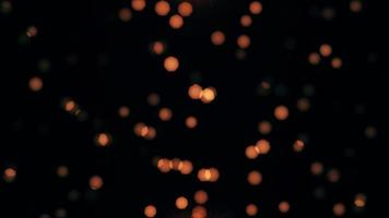 luce astratta del doppio bokeh video