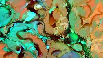 abstrakte psychedelische Farbe flüssige Bewegung Hintergrund Textur video