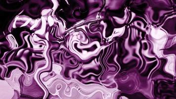 Abstract Animation Purple violet Color Wavy Smooth Wall. Concept Liquid Pattern. Wavy Reflection Surface. Beautiful Stylish 3D Gradient Texture Trendy Color Fluid Abstraction Flow.  video