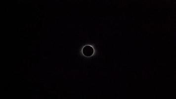 eclipse solar total de 4k video