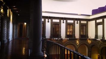 Panorámica del primer piso del palacio de Iturbide México