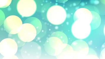 fundo azul abstrato luzes bokeh video