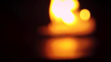 Bokeh Of Candles video