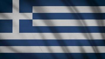 drapeau de la grèce video