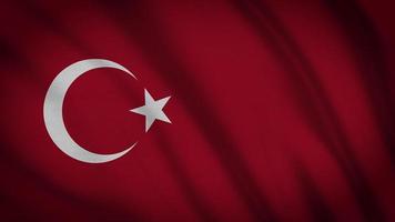 Turkey Flag video