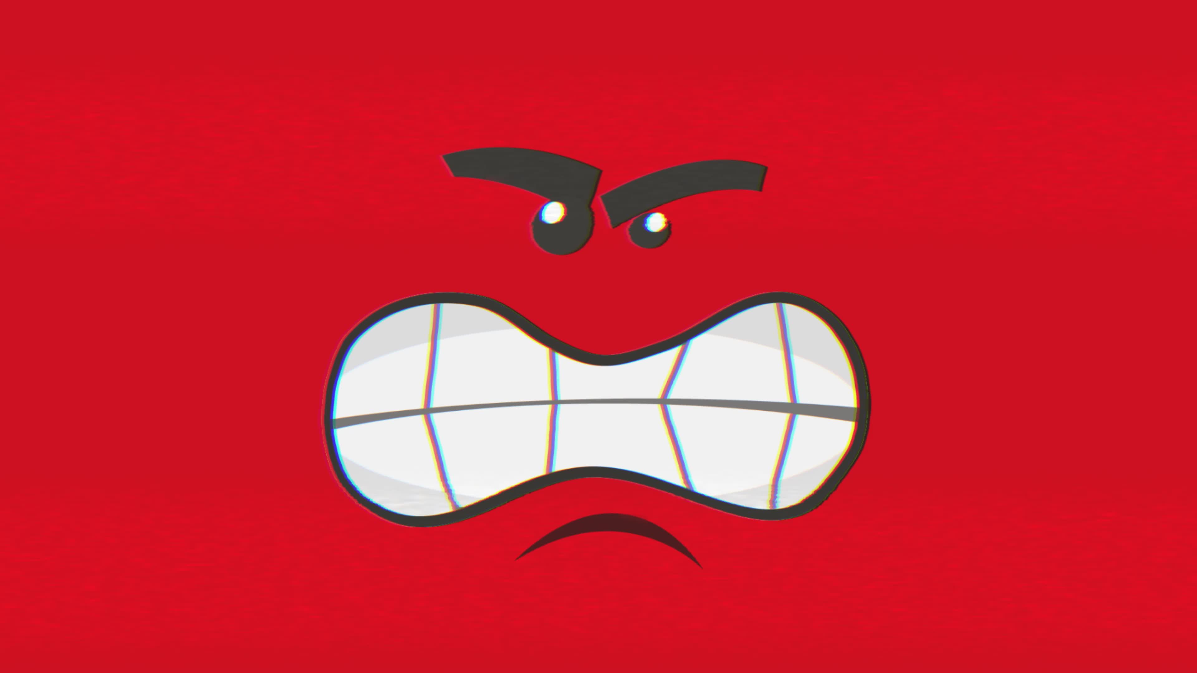 Cartoon Angry Character Background 1800124 Stock Video at Vecteezy