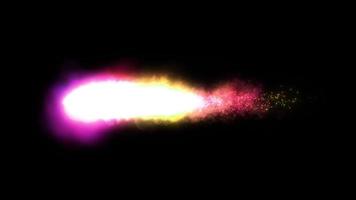 shockwave power fire meteor loop video