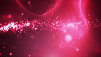 sfondo di particelle frattale fluido astratto video