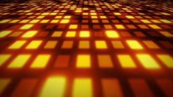 Abstract 3d Glowing Patterns Mosaic Background video