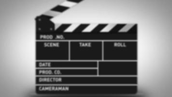 Action Film Clapper Board Background