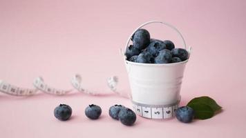 Blueberries in a Bucket video