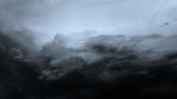 Dark Storm Clouds Background video