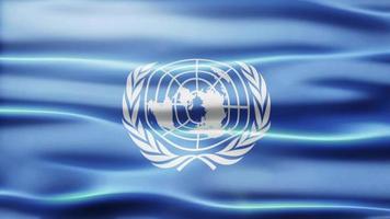 UN Flag Loop video