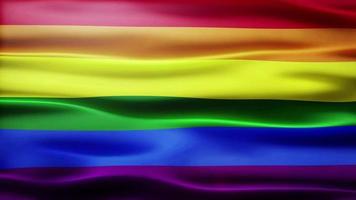 drapeau de la fierté gay video