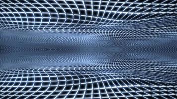 Glowing Grid Structures Background video
