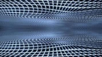 Glowing Grid Structures Background video