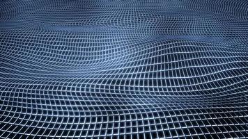 Glowing Grid Structures Background video