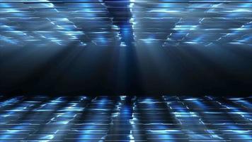 Futuristic Structures And Lights Background  video