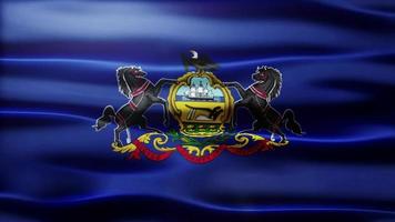 Pennsylvania flagga slinga video