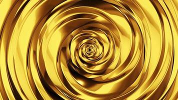 Abstract Gold Wave Background video