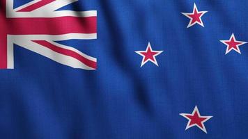 New Zealand Flag video
