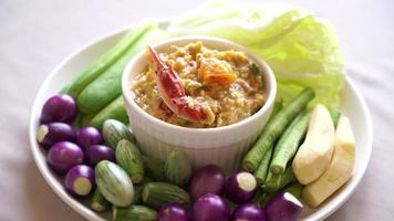 Soy Dip with Vegetables