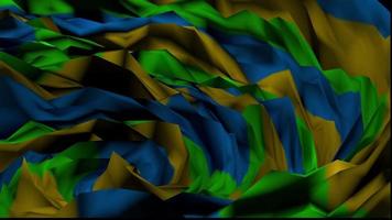 lazo de malla de colores 3d fractal video
