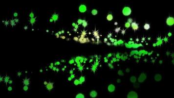 Glittering Particles Moving background video