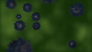 animation relative au virus corona video