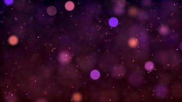 Purple Glitter in 4K video