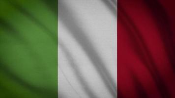 drapeau italie video