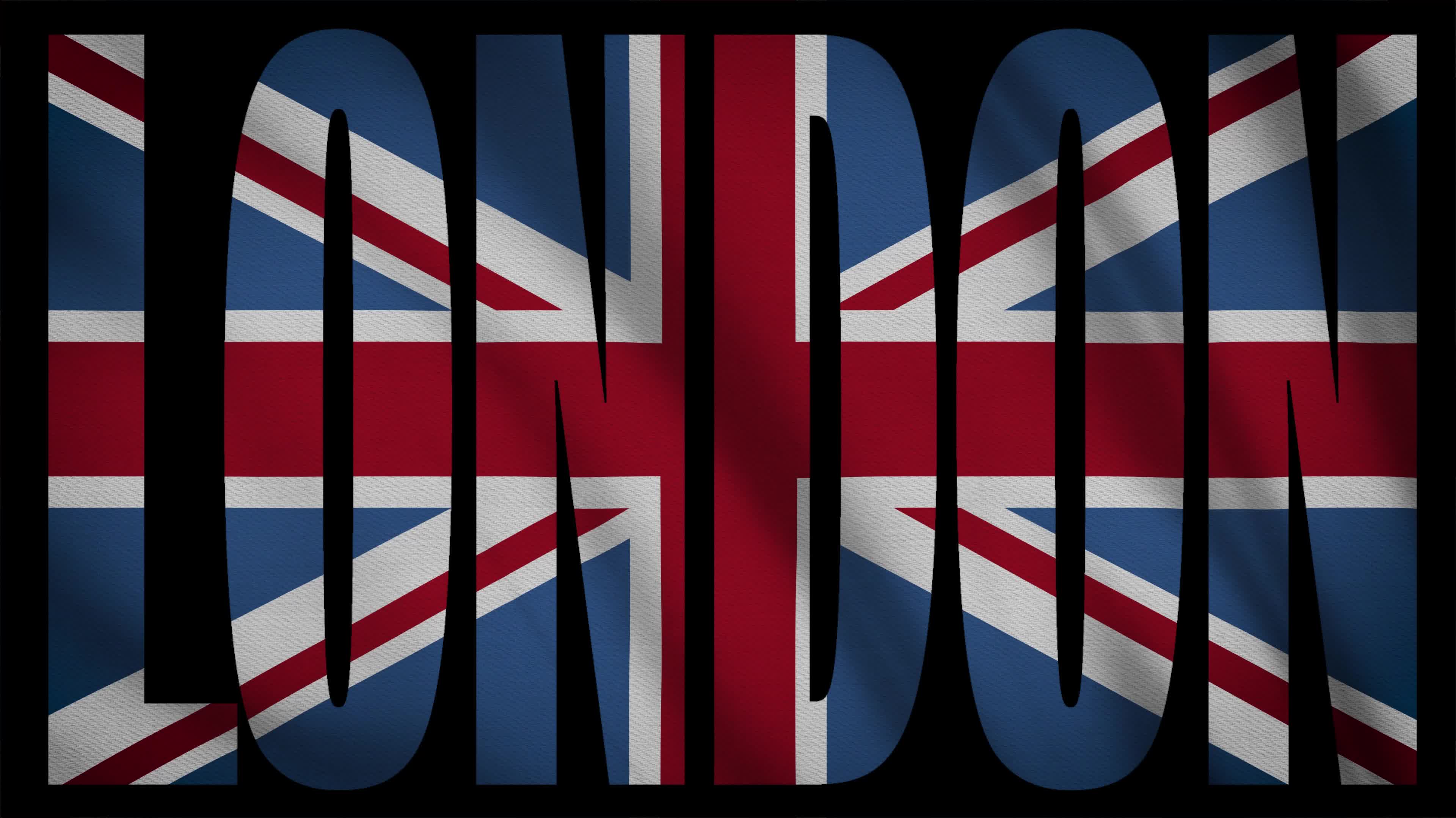 London Flag Wallpaper