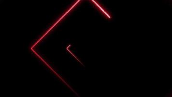 Abstract Digital Background Neon Maze Seamless Loop video