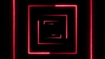 Abstract Digital Background Neon Maze Seamless Loop video