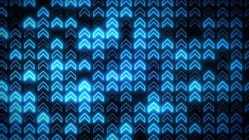 Abstract Glowing Patterns Mosaic Background video