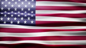 USA Flag Loop video