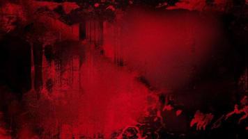Dark Red Grunge Horror Background Loop  video