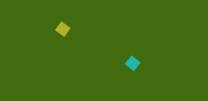 video de animación de rectángulo blanco de rotación de dos cuadrados