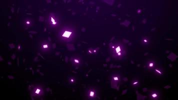 Sparkling Particles loop Background video clip